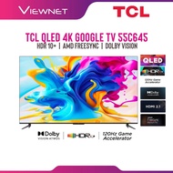 [Pre-Order] TCL QLED 4K Google TV with 120Hz Dolby Vision Atmos (55") 55C645