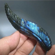 In stock 4” Natural Labradorite *Hand-Carved *Collective