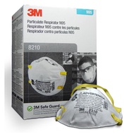 [8210] 20pcs 3M Particulate Respirator N95 Facemask