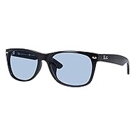 RB2132F 901 58 Sunglasses Light Color Lens Set, Asian Fit, New Wayfarer, Wellington Type, Men's, Women's, RAYBAN (Light Blue)