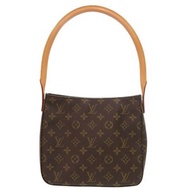 路易威登 Looping MM Monogram M51146 單肩包 LV 0417 [LOUIS VUITTON] 成色極佳