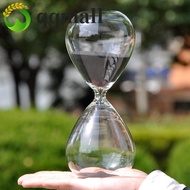 QQMALL Hourglass Timer, Delicate Nordic Hour Glass, Sand Clock High Borosilicate Glass Convenient Sa