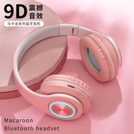 bluetooth headphone headphone wireless Cross-Border Hot-selling B39 Macaron Headset 5 · 0 Wireless B