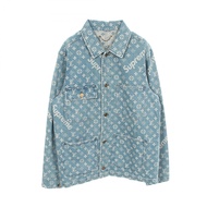 【二手】LOUIS VUITTONx Supreme SUP聯名牛仔外套 HDK91WALL -Supreme SUP二手