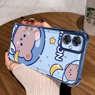 HP Phone Case for Samsung Galaxy A05 M05 F05 A05s A06 4G Case Astronaut Little Bear Case airbag Thin