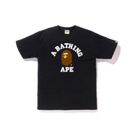 Aape Bape A bathing ape College Tee unisex T-shirt tshirt  Baju lelaki Kemeja Japan Tokyo (Pre-order)