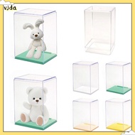 VJDA Acrylic Storage Box Transparent Dustproof Doll Display Box Quality Thickened Display Cabinet Home