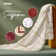 ENVIE SARJANA Bawal Printed Cotton Tudung Bawal Bawal Selapis Printed Bawal