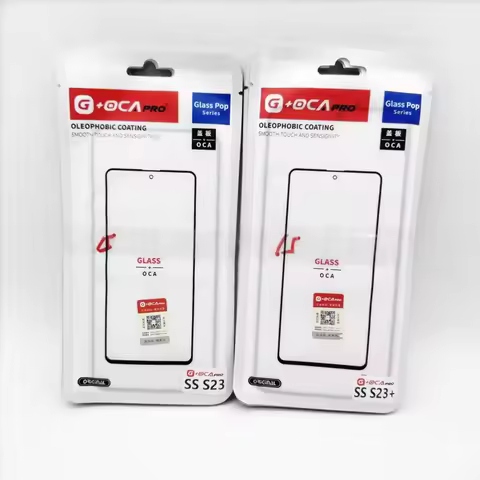 5PCS G+OCA PRO Front Glass Lens Screen Touch Panel with OCA For Samsung A60 A70 A71 A80 A90 F12 F22