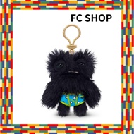 Fuggler Keyring Budgie Series Wide Eyed Weirdo - Black Wide Eye Black Keychain 15705K Authentic Prod