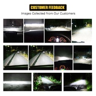 2PC Bright H11 LED Head Lamp Headlights For Honda Insight year 2009 - 2014 car accesories