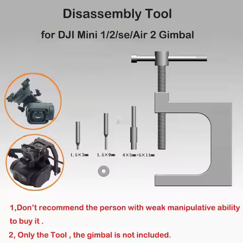 Gimbal Disassembly Tool for DJI Mini 1/2/SE and Mavic Air 2 Drone (strong manipulative abiliby requi