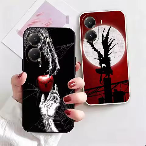 N-Notes D-Deaths Anime Ryuk Soft Phone Case For Xiaomi Poco M8 X7 X8 Pro Max X6 X5 X3 F7 F8 Ultra M7