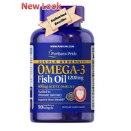 Puritan's Pride Double Strength Omega-3 Fish Oil 1200 mg/600 mg Omega-3