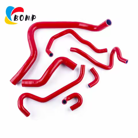Fit For Honda Accord EURO-R/Acura TSX CL7 K20A 2.0L 2002-2008 Silicone Radiator Hose 2pcs