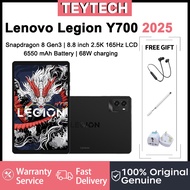 Lenovo Legion Y700 2025 Snapdragon 8 Gen 3  8.8 inch 2.5K 165Hz LCD 6550mAh Battery gaming Tablet  L