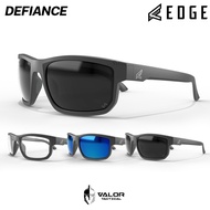Edge Eyewear - Defiance Safety Glasses แว่นกันแดด นิรภัย ANSI Z87.1+ ป้องกันสะเก็ด แป้นจมูกกันลื่น