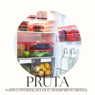 IKEA PRUTA Food Container 17 set / Bekas Makanan