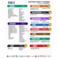 TOP-UP NEX PARABOLA / MATRIX 3BULAN
