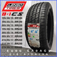 LENSO TIRES D-1CS 195 50 15 / 195 55 15 / 205 50 15 / 195 50 16 / 205 45 17 / 215 45 17 / 215 50 17