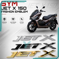 EMBLEM FASHION SYM JETX150 JET X 150  EMBLEM FASHION ACCESSORIES ACCESSORY MODIFIED MODIFY