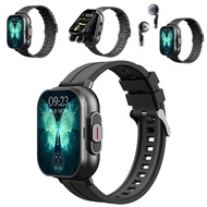 2 IN 1 Smart Watch Wireless Earbuds 2.01inch Screen BT Music Heart Rate Sports Assistant D8PRO Smart