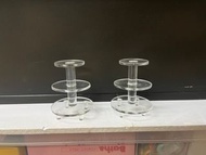 迷你模型#迷你圓形三層蛋糕架#亞加力展示架#下午茶架