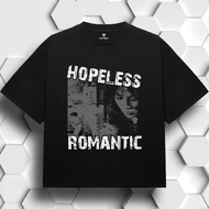 VOOSHI OFFICIAL | T-shirt | T shirt | Boxy Tee - HOPELESS ROMANTIC - SW038