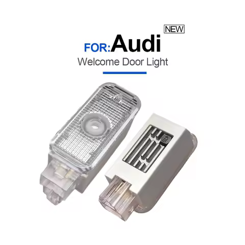 Led Car Door Welcome Lights For Audi A1 A3 A4 A5 A6 A7 A8 Q3 Q5 Q7 Q8 TT A8 Logo Projector Lamp