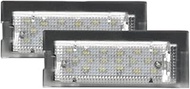 Yurefax 2Pcs License Plate Light Number Lamp, for, 5-Series E39 5-Door Wagon Touring 520i 520d 525i