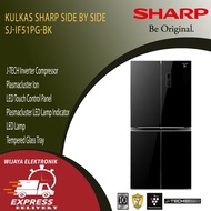 KULKAS SHARP 4 PINTU 472 LITER SJIF51PGBK