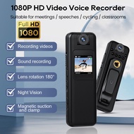Mini CCTV Camera HD 1080P Video Voice Recorder with screen 180° Camcorder lens video voice recorder