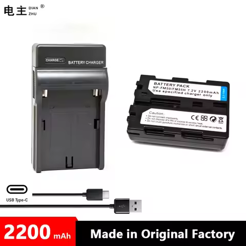 NP-FM50 NP-FM55H NP FM50 FM55H Battery Charger For SONY FM30 FM51 QM51D QM50 A100 DSC-F707 F717 F828