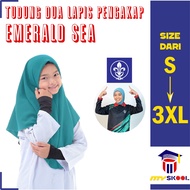MY Tudung Sarung Pengakap | Tudung Dua Lapis Persatuan Sekolah