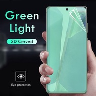 Samsung Galaxy S8 S9 S10 S20 S21 S22 Plus Note 8 9 10 20 Ultra Green Ray Eye Protection Hydrogel Film Screen Protector