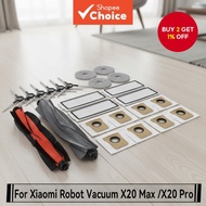Xiaomi Robot Vacuum X20Max X20Pro D109GL D102GL Home Cleaner Accessories Main Side Brush Hepa Filter