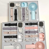 D96Plus Huaqiangbei Smart Watch 7 in 1 Set with Fan with Headset Bluetooth Call Multiple Sports