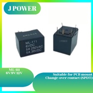 ML-111 DC6V / DC9V / DC12V 5PIN RELAY