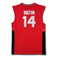 Number 14 Zac Efron Troy Bolton East High School Wildcats red Retro Basketball Jersey Men's ed Jerse