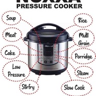 NOXXA PRESSURE COOKER AMWAY 8LITER