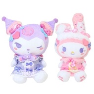 Sanrio 日本正版 Kuromi 毛公仔 / 匙扣 掛飾 (Dolly Mix)