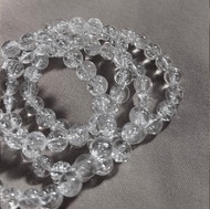 SS&CO | 喜馬拉雅冰裂白水晶手串