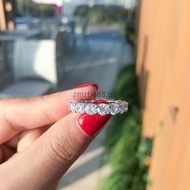 3mm Full Eternity Ring 2.2ct Real Moissanite Diamond