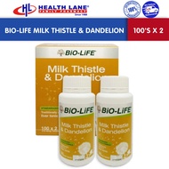 Bio-Life Milk Thistle &amp; Dandelion (100's x 2)