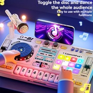 YIMI DJ Mixer Toys for Kids Electronic Baby Musical DJ Toys with Lights Electronic Piano Instrument 