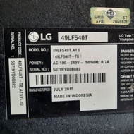 LG 49LF540T SPAREPART