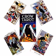 Crow Tarot Deck Leisure Party Table เกมหมอดูคำทำนาย Oracle Cards