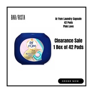 Ar Fum Laundry Detergent Pink Love Capsule 42 Pods in a Box (Original from Walch Singapore)