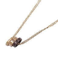 【二手】卡地亞 Love 三環鑽石項鍊，陶瓷材質，頸圍 38/41 厘米，K18PG（玫瑰金）