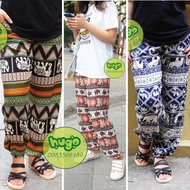 COMBO 3 Quần lanh - Quần alibaba phom to họa tiết thổ cẩm (40 - 80kg) bo chân đủ size nhiều mầu. Qu